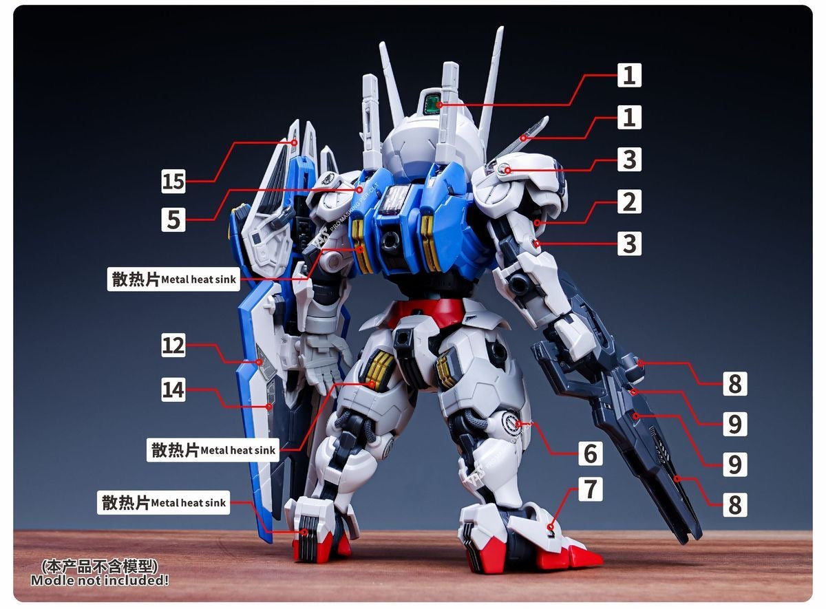 (TAS Studio) Metal Etching Parts for MGSD GUNDAM AERIAL
