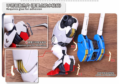 (TAS Studio) Metal Etching Parts for MGSD GUNDAM AERIAL