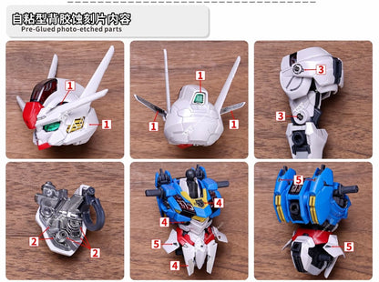 (TAS Studio) Metal Etching Parts for MGSD GUNDAM AERIAL