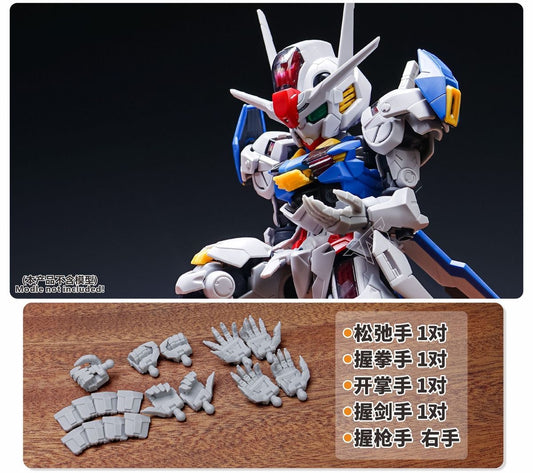 (TAS Studio) Hands Set GK Parts for MGSD GUNDAM AERIAL [Un-Painted/Un-Colored]