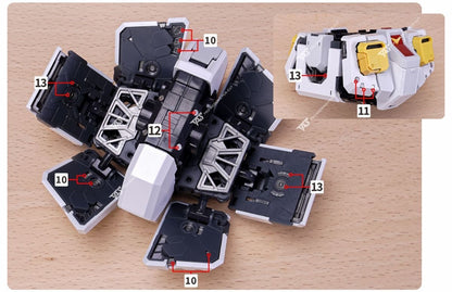 (TAS Studio) Metal Etching Parts for PG RX-78-2 Unleashed 1/60