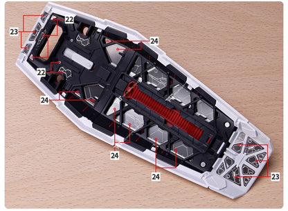 (TAS Studio) Metal Etching Parts for PG RX-78-2 Unleashed 1/60