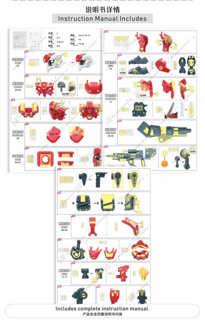 (TAS Studio) Pre-cut Masking Types for HG Light-Type Guncannon