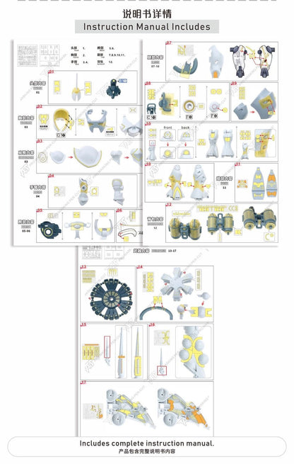 (TAS Studio) Pre-cut Masking Types for HG XAVIER'S GYAN HAKUJI-PACKS