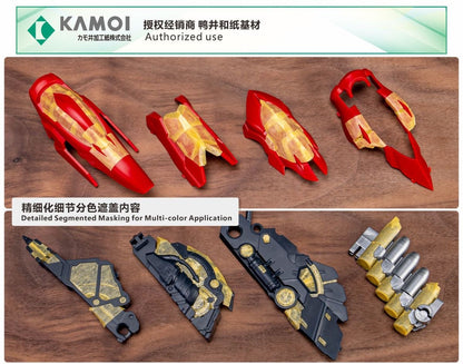 (TAS Studio) Pre-cut Masking Types for Comet Technology 1/100 MSN-06S The Red Comet Model Kit