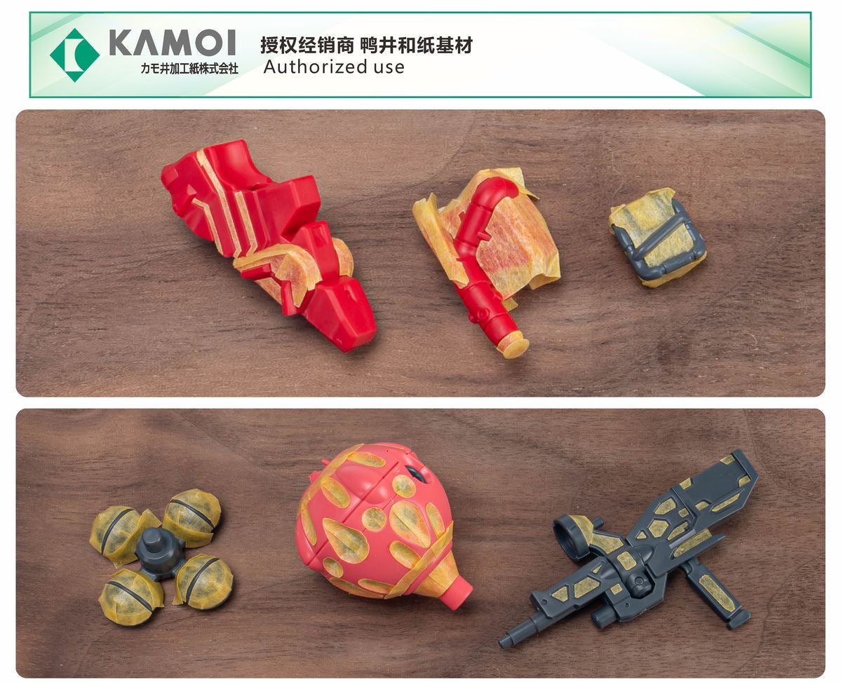 (TAS Studio) Pre-cut Masking Types for HG 1/144 gMS-α Red Gundam
