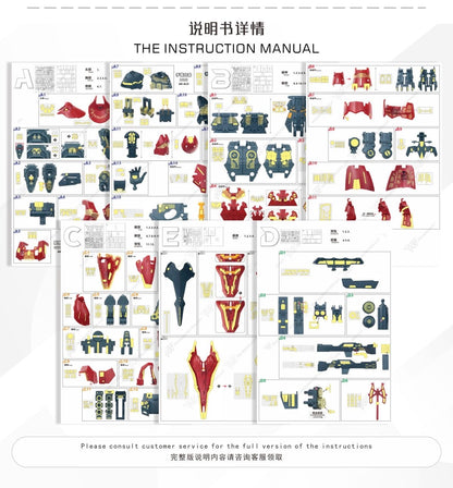 (TAS Studio) Pre-cut Masking Types for RG 1/144 Sazabi