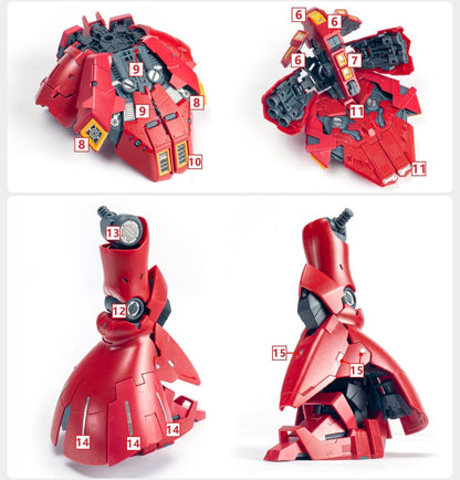 (TAS Studio) Metal Etching Parts for RG 1/144 Sazabi