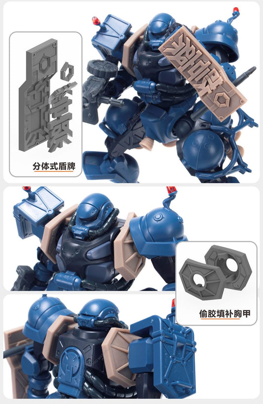 (TAS Studio) Conversion GK Parts for HG 1/144 POLICE ZAKU [Un-Painted/Un-Colored]
