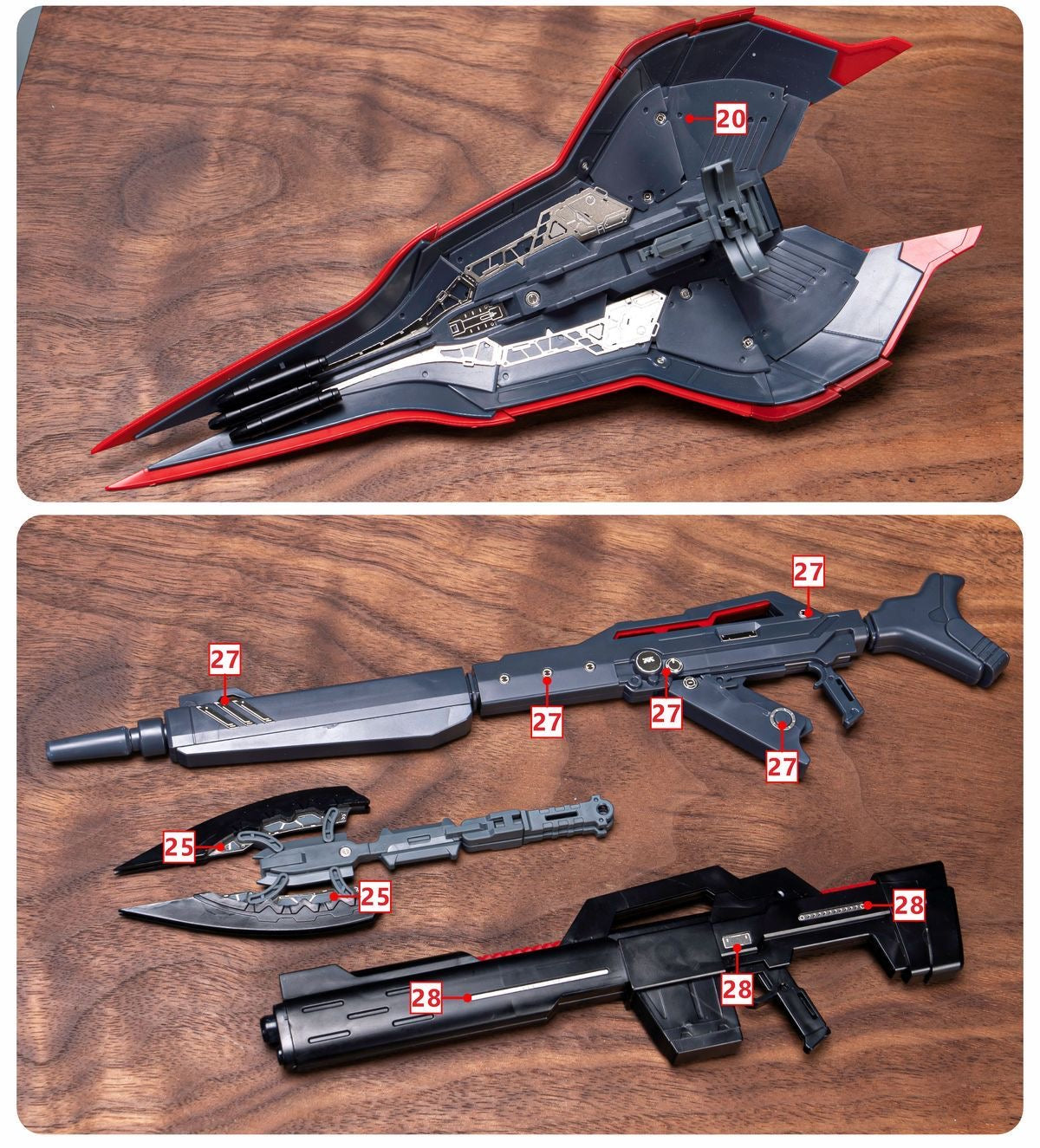 (TAS Studio) Metal Etching Parts for MG Sazabi Ver. Ka