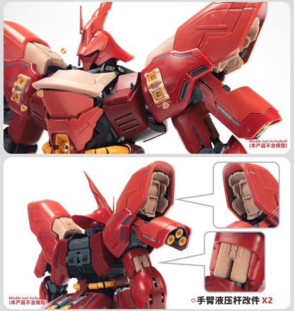 (TAS Studio) Main Body Conversion GK Parts for MG Sazabi Ver. Ka [Un-Painted/Un-Colored]