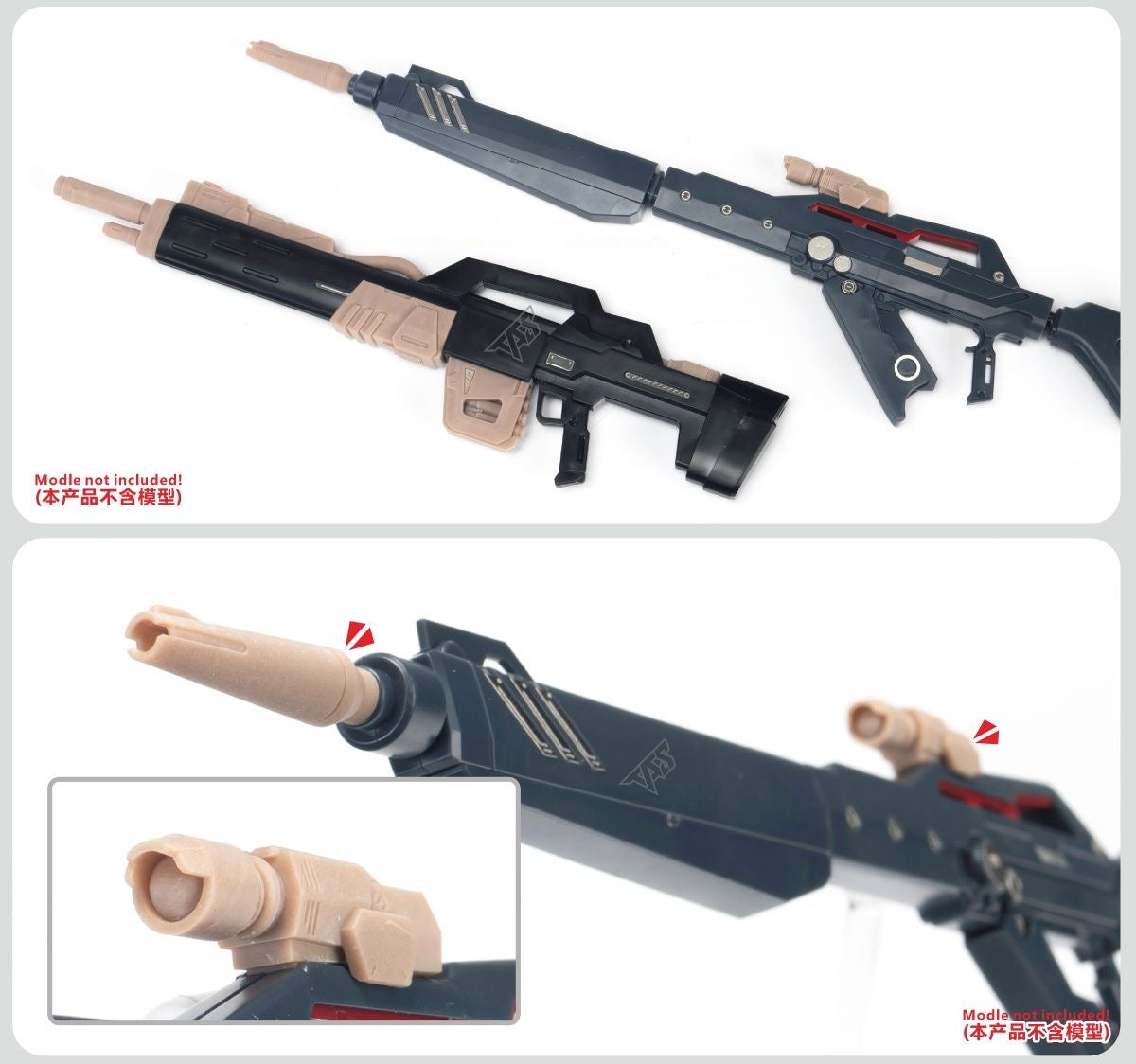 (TAS Studio) Weapon Conversion GK Parts for MG Sazabi Ver. Ka [Un-Painted/Un-Colored]