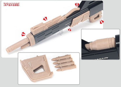 (TAS Studio) Weapon Conversion GK Parts for MG Sazabi Ver. Ka [Un-Painted/Un-Colored]