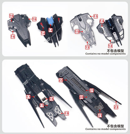 (TAS Studio) Metal Etching Parts for MG Vidar Gundam