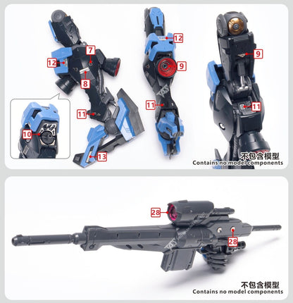 (TAS Studio) Metal Etching Parts for MG Vidar Gundam