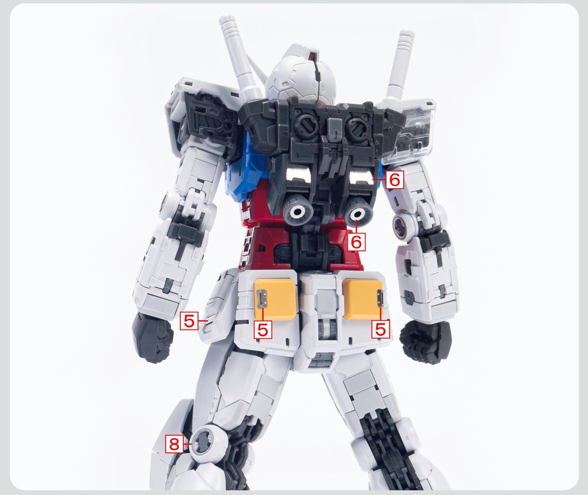 (TAS Studio) Metal Etching Parts for RG RX-78-2 Gundam Ver 2.0