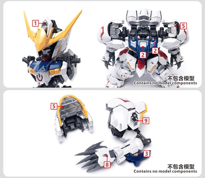 (TAS Studio) Metal Etching Parts for MGSD Barbatos Gundam