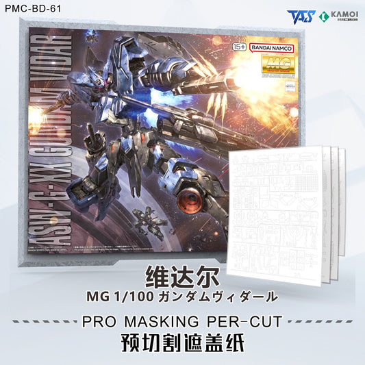 (TAS Studio) Pre-cut Masking Types for MG Vidar Gundam