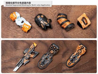 (TAS Studio) Pre-cut Masking Types for HG 1/144 GQuuuuuuX