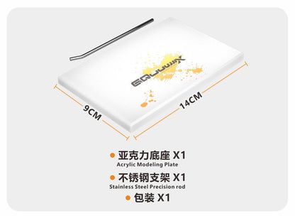 (TAS Studio) Acrylic Action Base for HG 1/144 GQuuuuuuX