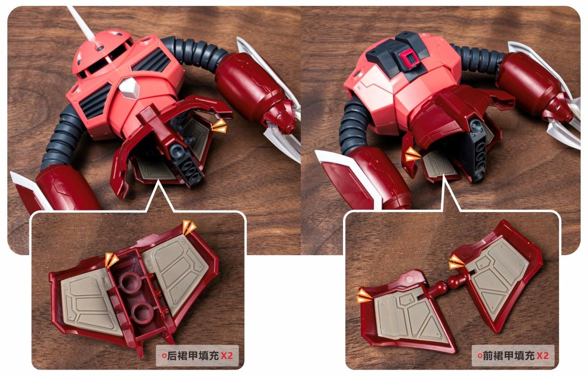 (TAS Studio) Conversion GK Parts for HG 1/144 Z’Gok (Seed Freedom Ver.) [Un-Painted/Un-Colored]