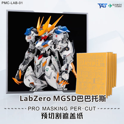 (TAS Studio) Pre-cut Masking Types for LabZero MGSD Gundam Barbatos