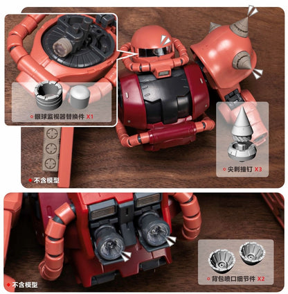 (TAS Studio) Conversion GK Parts for MG MS-06J Zaku II (Ver. 2.0) [Un-Painted/Un-Colored]