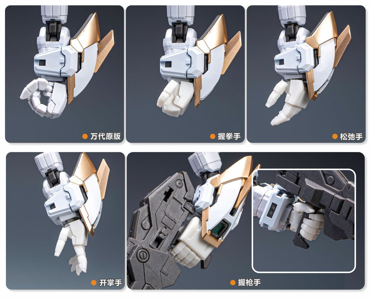 (TAS Studio) Hands Set GK Parts for MGSD Wing Gundam Zero EW [Un-Painted/Un-Colored]