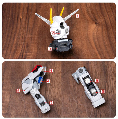 (TAS Studio) Metal Etching Parts for MGSD Freedom Gundam