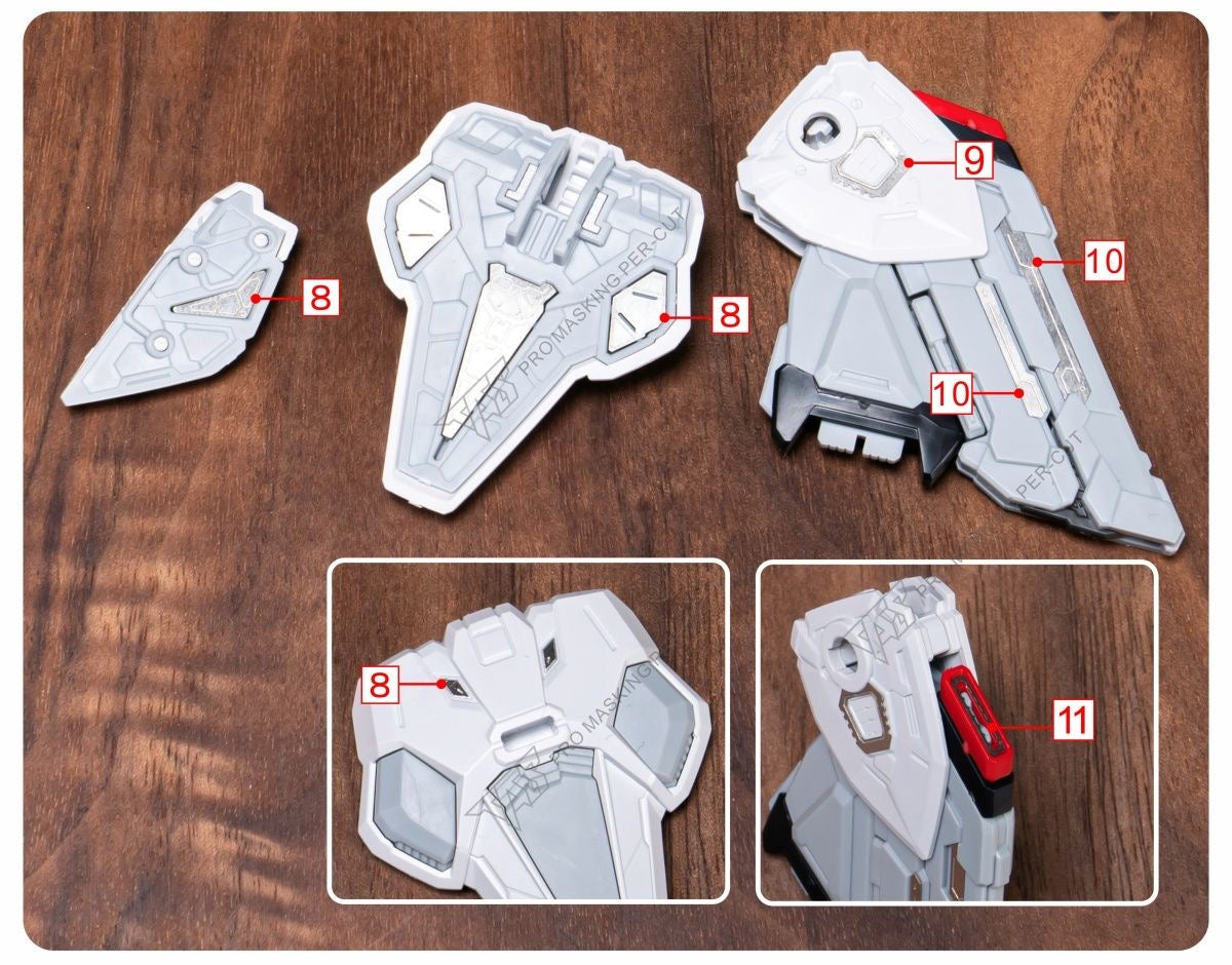 (TAS Studio) Metal Etching Parts for MGSD Freedom Gundam