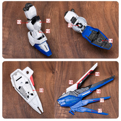 (TAS Studio) Metal Etching Parts for MGSD Freedom Gundam