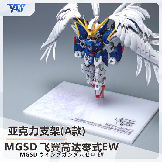 (TAS Studio) Acrylic Action Base for MGSD Wing Gundam Zero EW