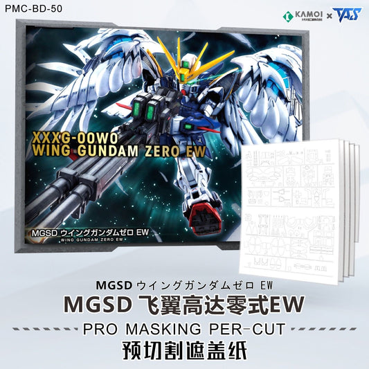 (TAS Studio) Pre-cut Masking Types for MGSD Wing Gundam Zero EW