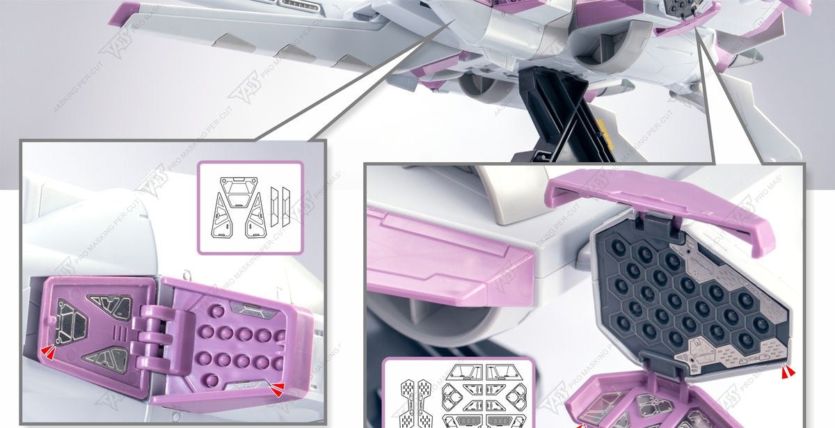 (TAS Studio) Metal Etching Parts for HG 1/144 METEOR Unit