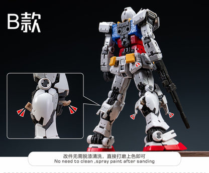 (TAS Studio) Conversion GK Parts B for RG RX-78-2 Gundam Ver. 2.0 1/144 [Un-Painted/Un-Colored]