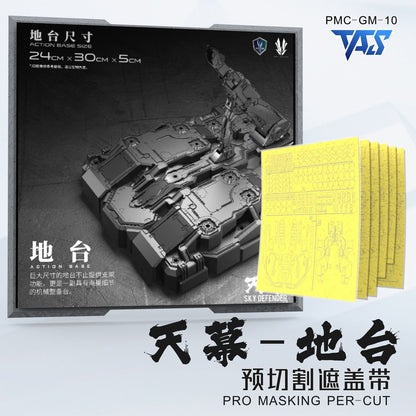 (TAS Studio) Pre-cut Masking Types for Einta Industries Sky Defender Action Base
