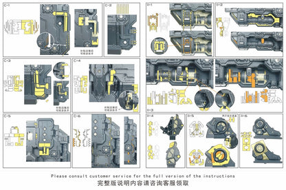 (TAS Studio) Pre-cut Masking Types for Einta Industries Sky Defender Action Base