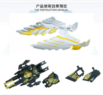 (TAS Studio) Pre-cut Masking Types for MG 1/100 Wing Gundam Zero EW Ver. Ka