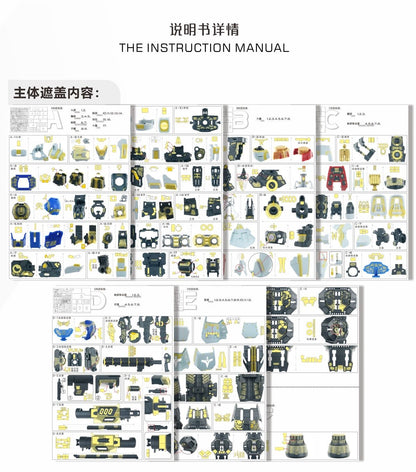 (TAS Studio) Pre-cut Masking Types for Solomon MG 1/100 Physalis GP02