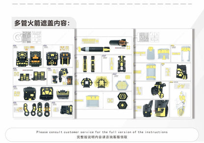 (TAS Studio) Pre-cut Masking Types for Solomon MG 1/100 Physalis GP02