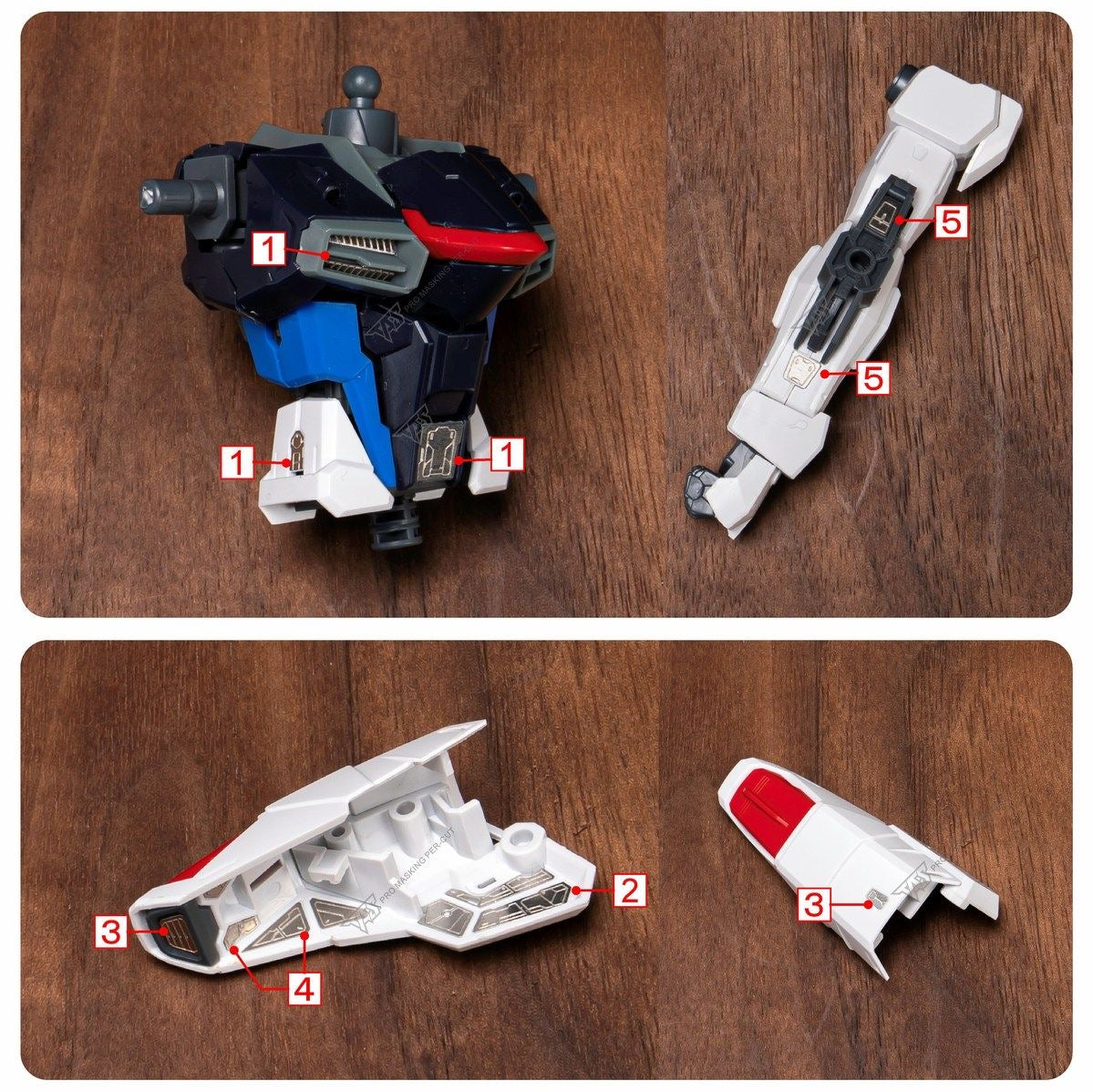 (TAS Studio) Metal Etching Parts for MG 1/100 Freedom Gundam Ver. 2.0