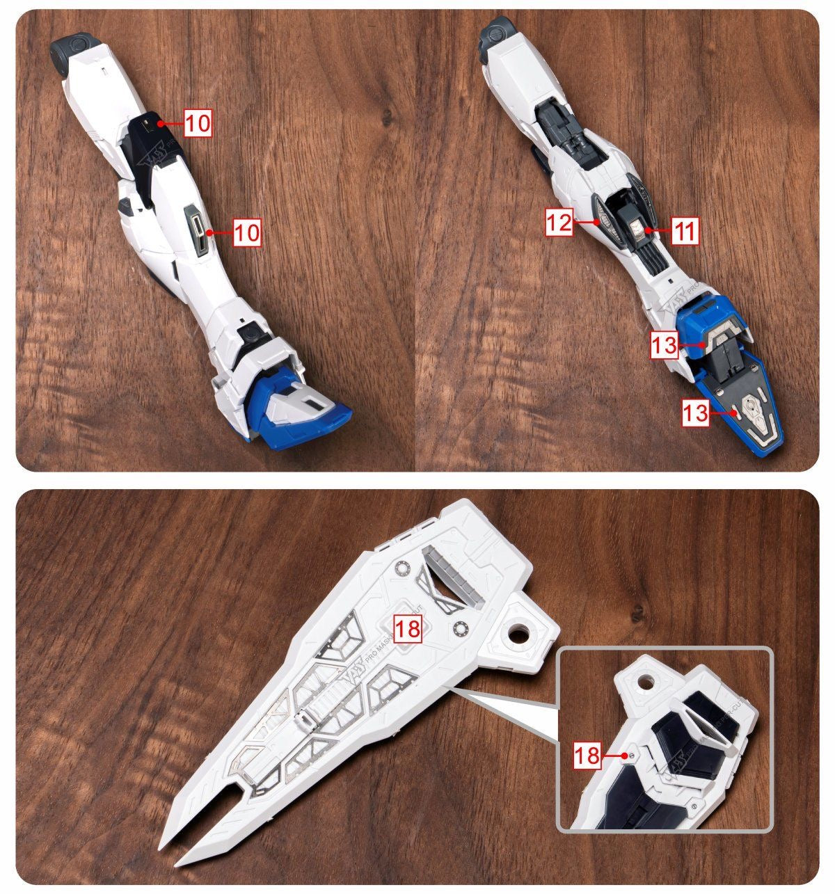 (TAS Studio) Metal Etching Parts for MG 1/100 Freedom Gundam Ver. 2.0