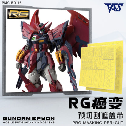 (TAS Studio) Pre-cut Masking Types for RG Gundam Epyon