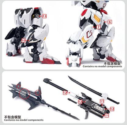 (TAS Studio) Metal Etching Parts for MGSD Barbatos Gundam