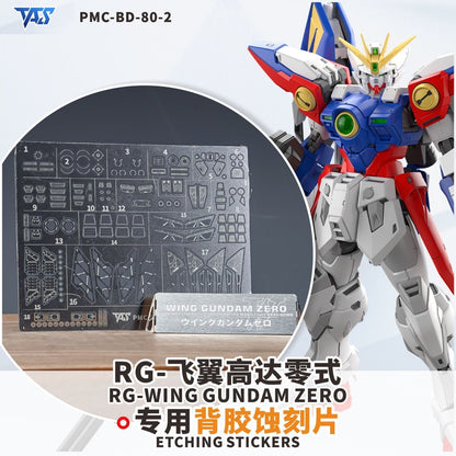 (TAS Studio) Metal Etching Parts for RG WINGGUNDAM ZERO