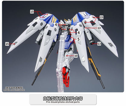 (TAS Studio) Metal Etching Parts for RG WINGGUNDAM ZERO