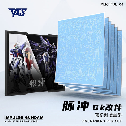(TAS Studio) Pre-cut Masking Types for YJL 1/100 Force Impulse Gundam Conversion Kit