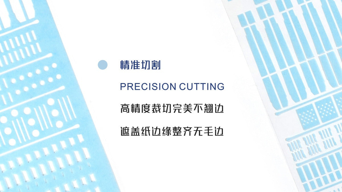 (TAS Studio) Pre-cut Masking Types for Fortune Meow's 1/144 Hi-Nu Gundam Conversion Kit