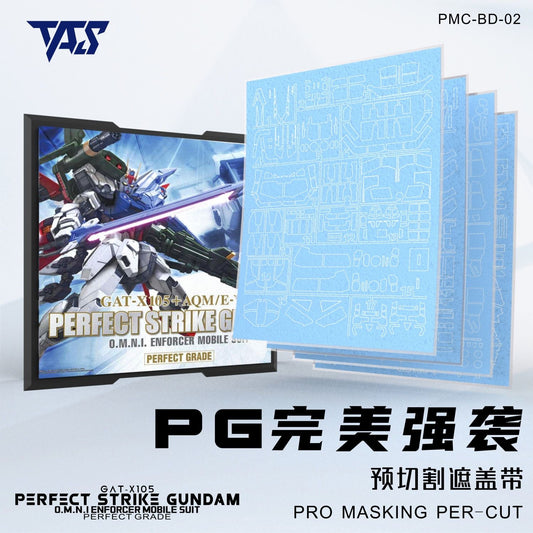 (TAS Studio) Pre-cut Masking Types for PG 1/60 Perfect Strike Gundam
