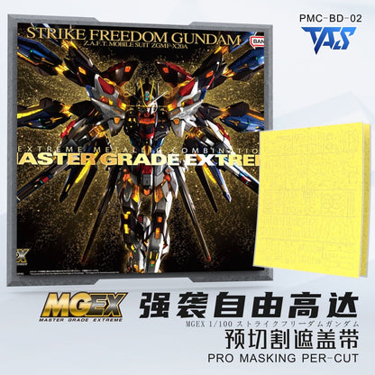 (TAS Studio) Pre-cut Masking Types for MGEX Strike Freedom Gundam
